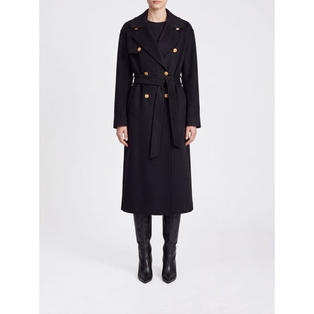 Alberta Ferretti Coat Woman Black
